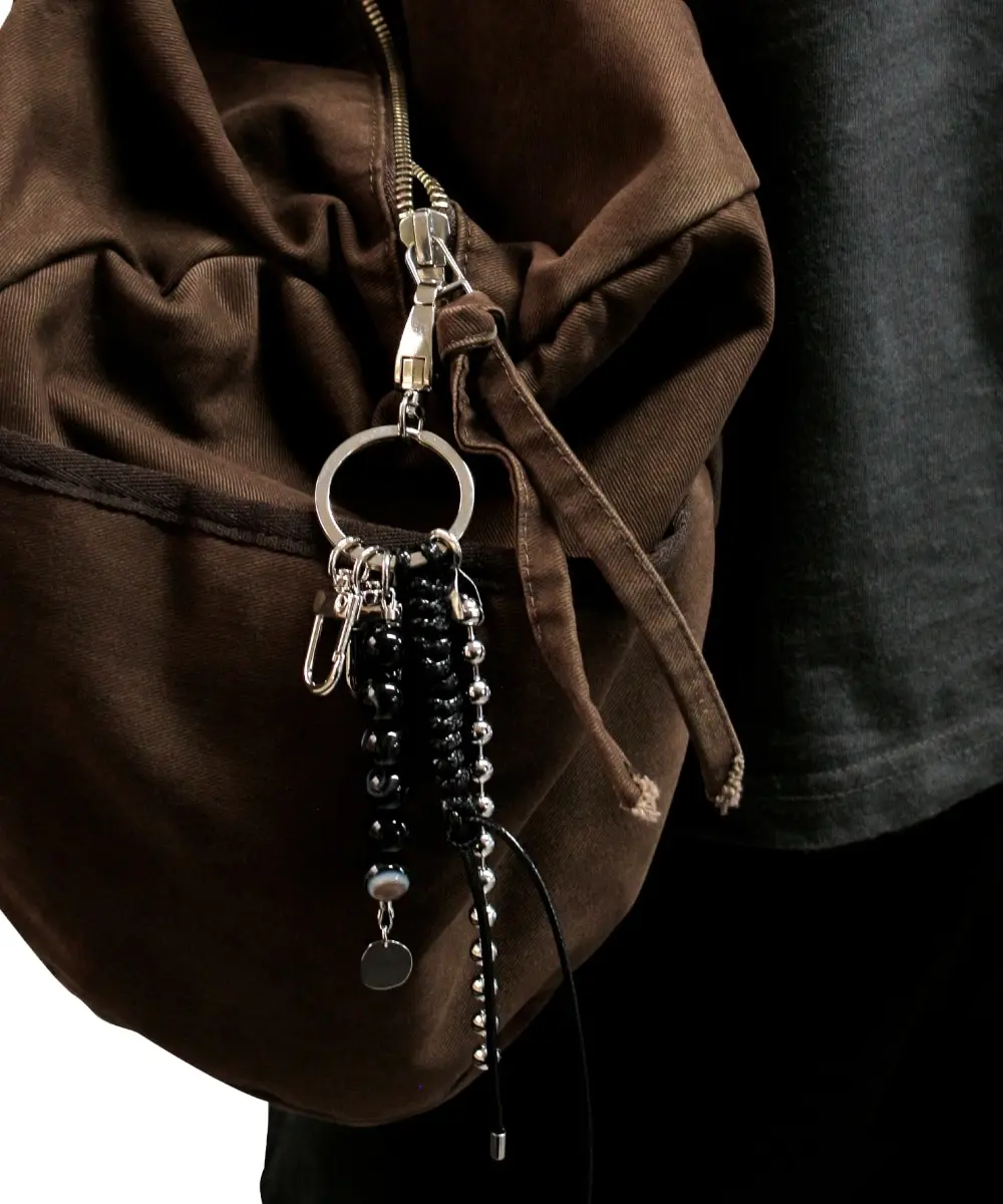 Mono Vein Keyring