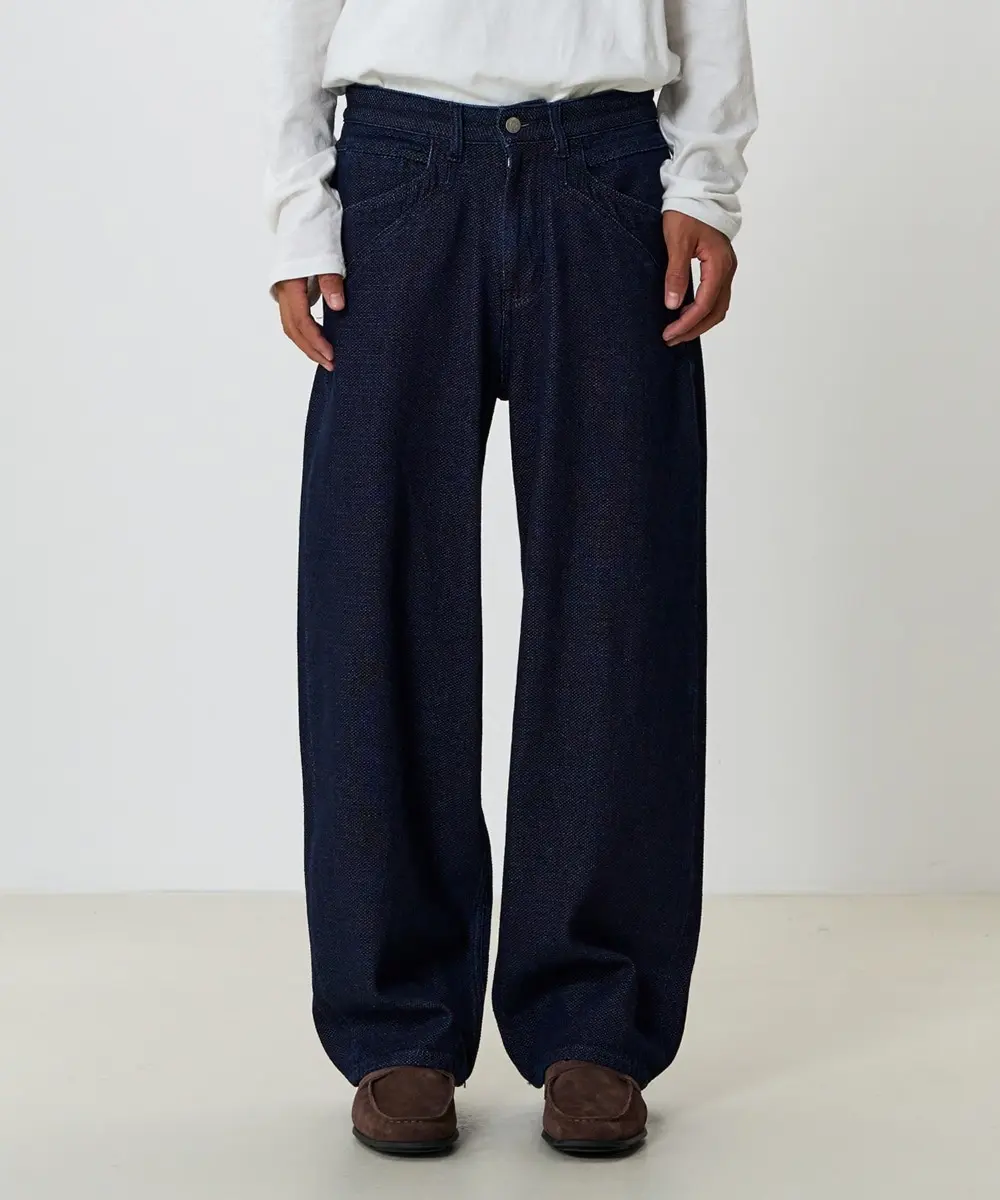 Structure Denim Pants (One Washed)