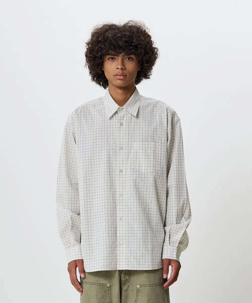 Comfy Shirts (White Check)