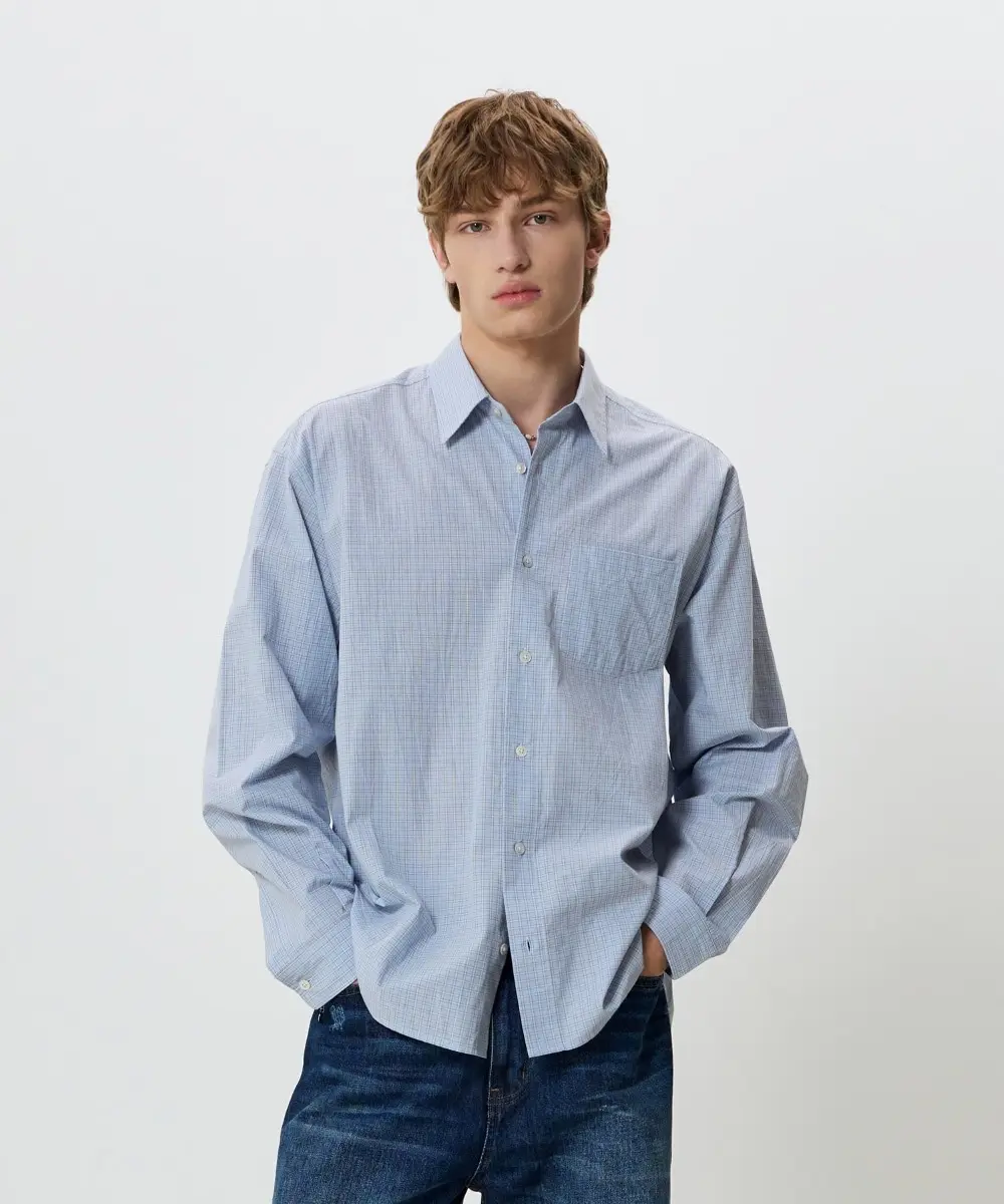 Comfy Shirts (Blue Check)