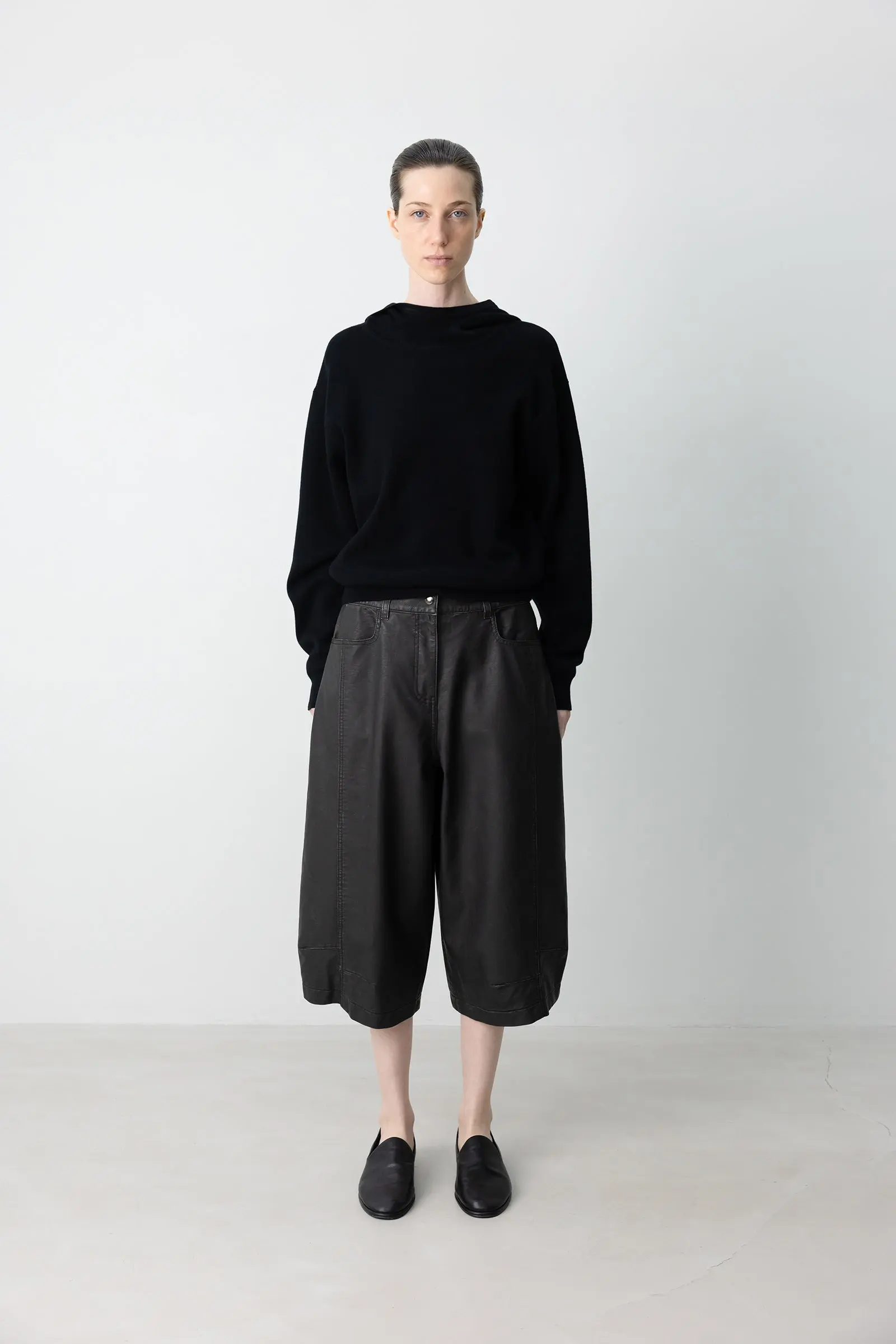 Faded Bermuda Pants