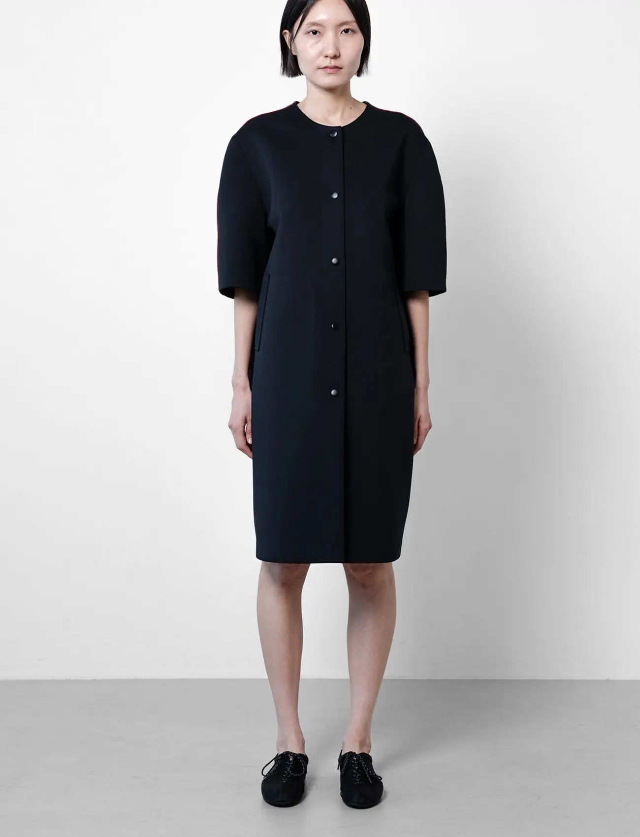 Reversible Two-Way Coat (Black & Red)
