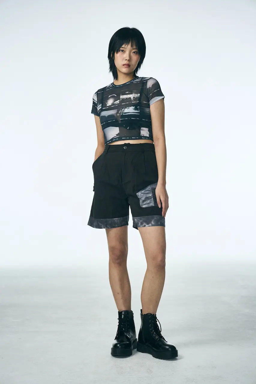 Film Short Sleeve Crop T-Shirt