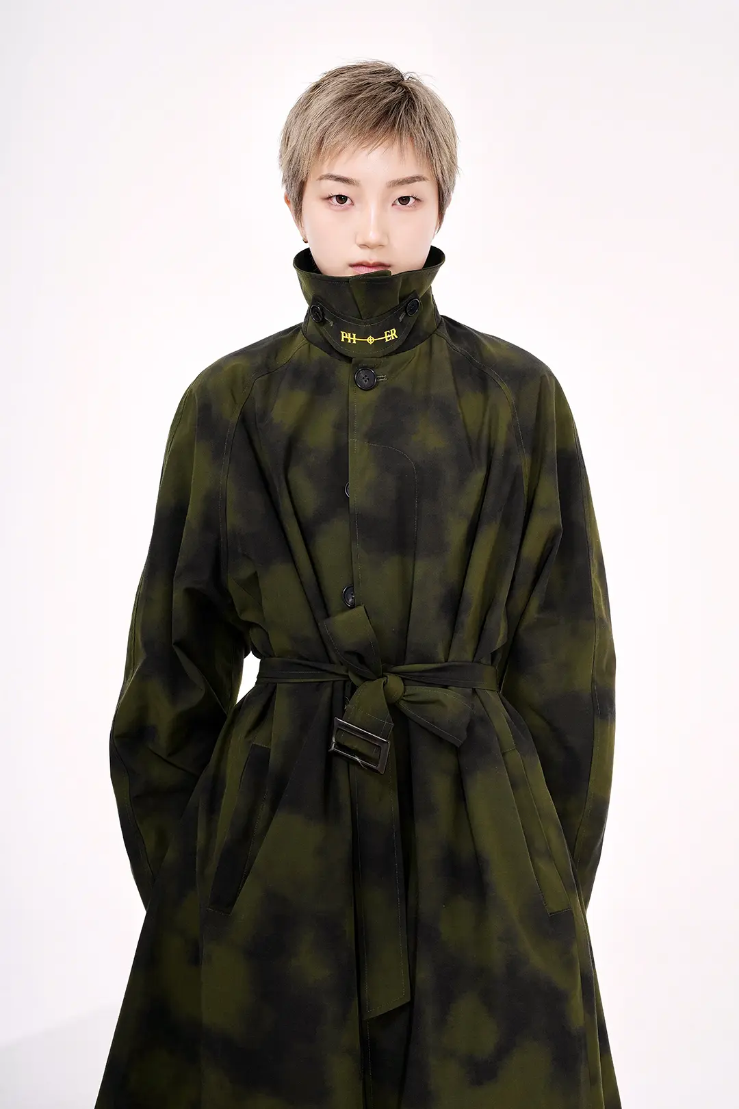 Fog Washing Trench Coat
