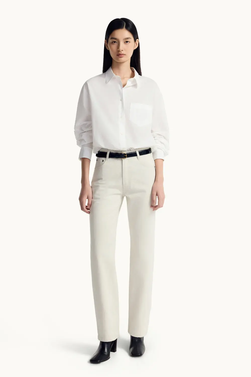 Women's Organic Cotton Comfort Shirt (White)