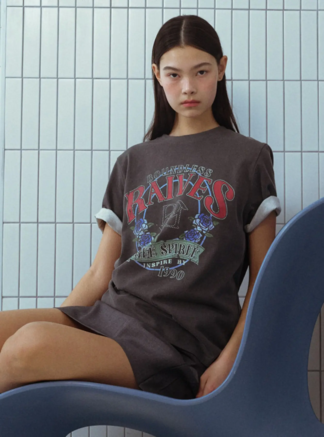Vintage Rose Graphic T-shirt