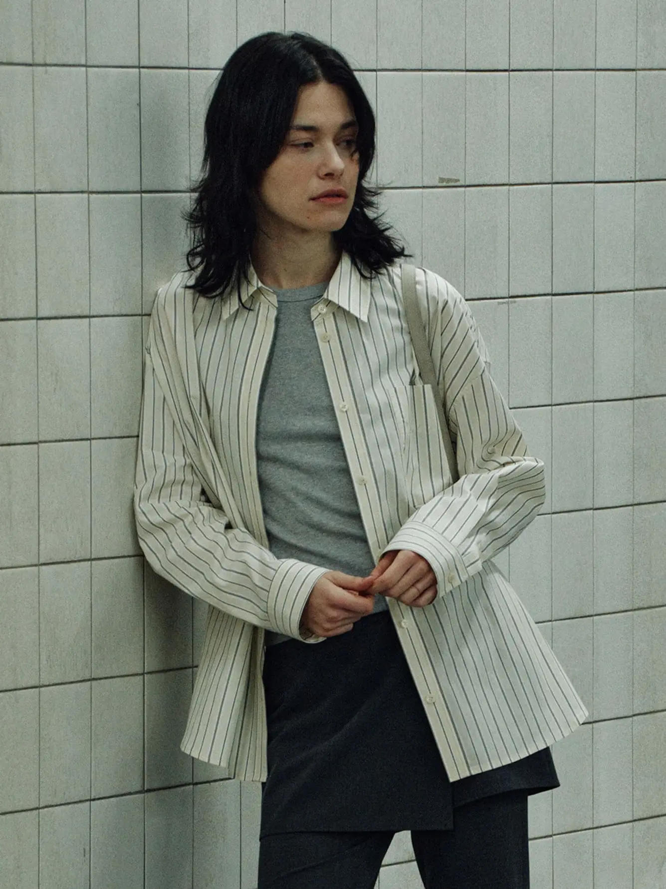 Oversized Stripe Shirts