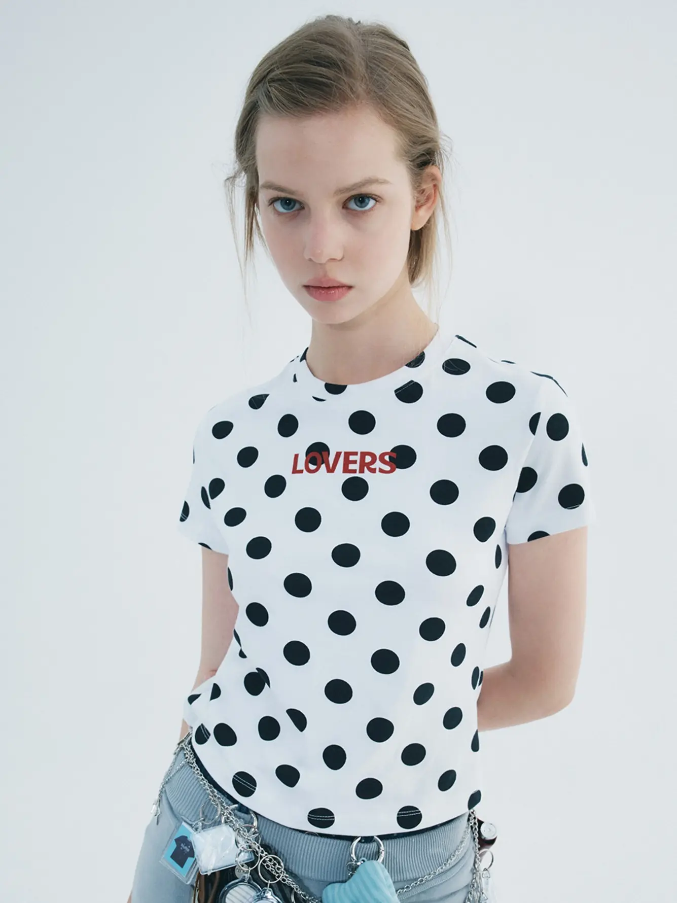 Dot Lovers Print T-shirts