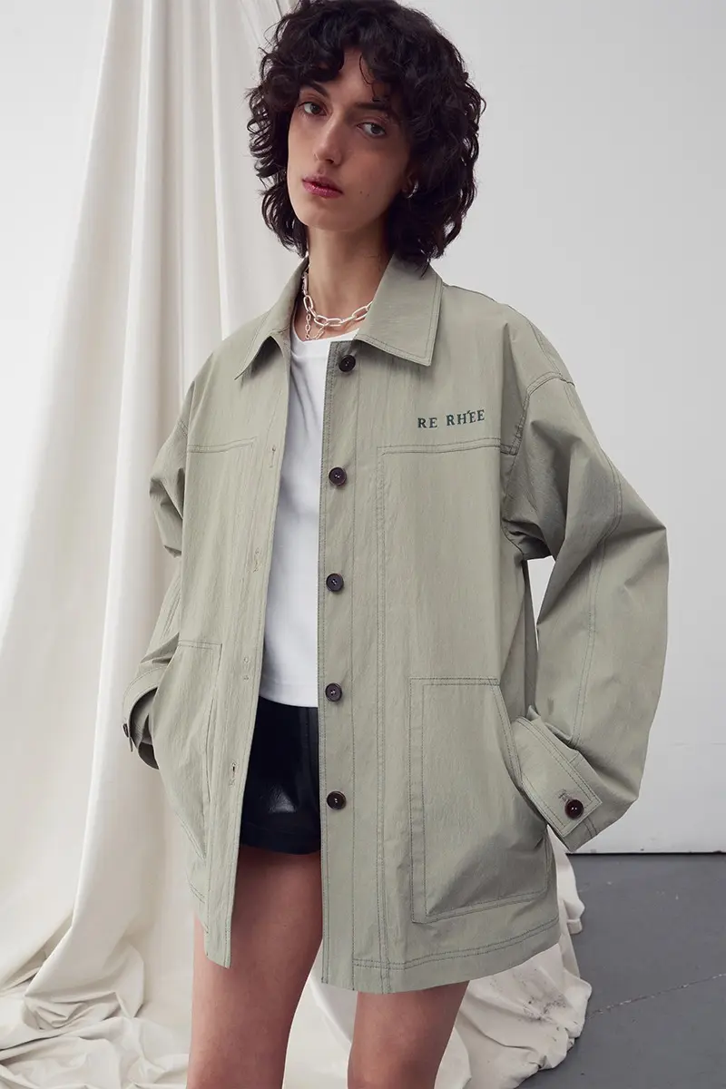 Safari Shirt Jacket Olive