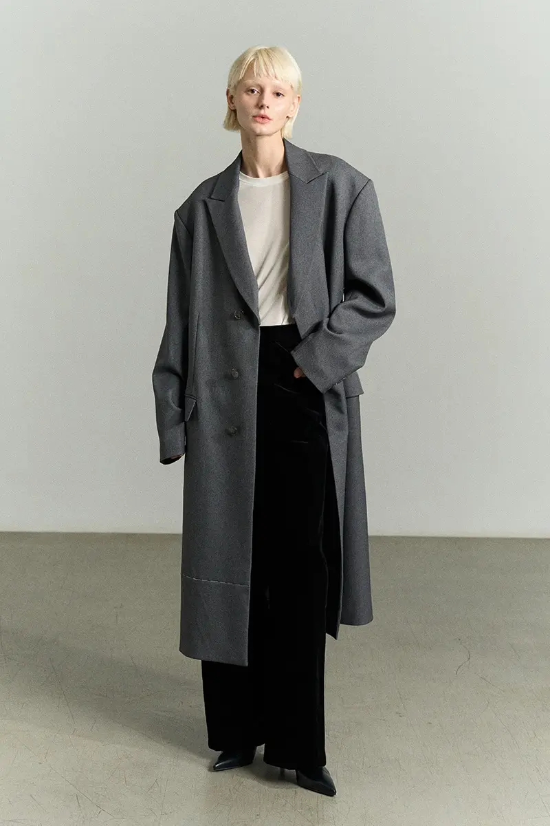 Unisex Removable Collar Coat