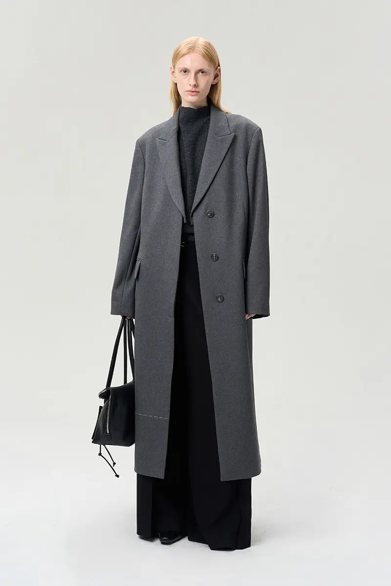 Removable Collar Coat