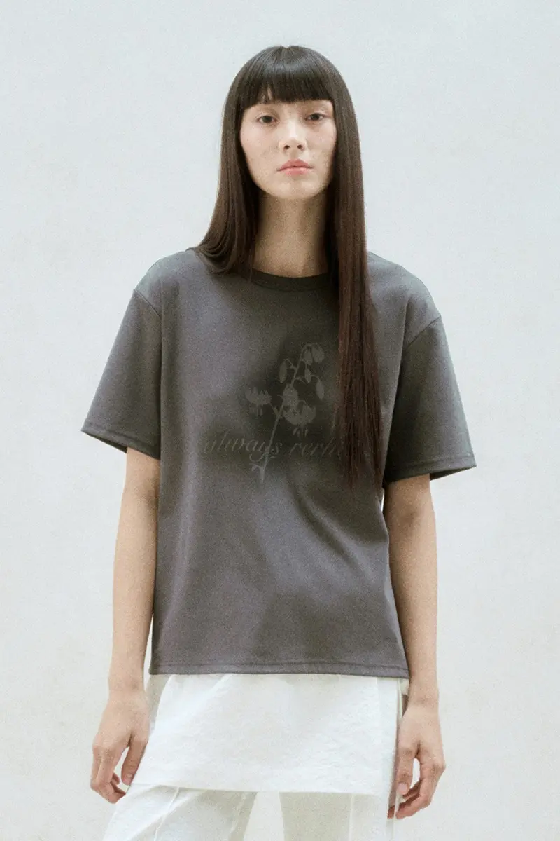 Spray Printed T Shirt