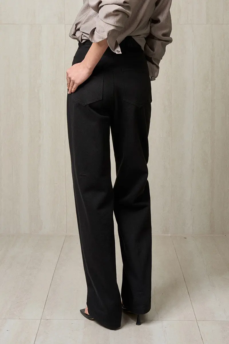 Straight Jean Black