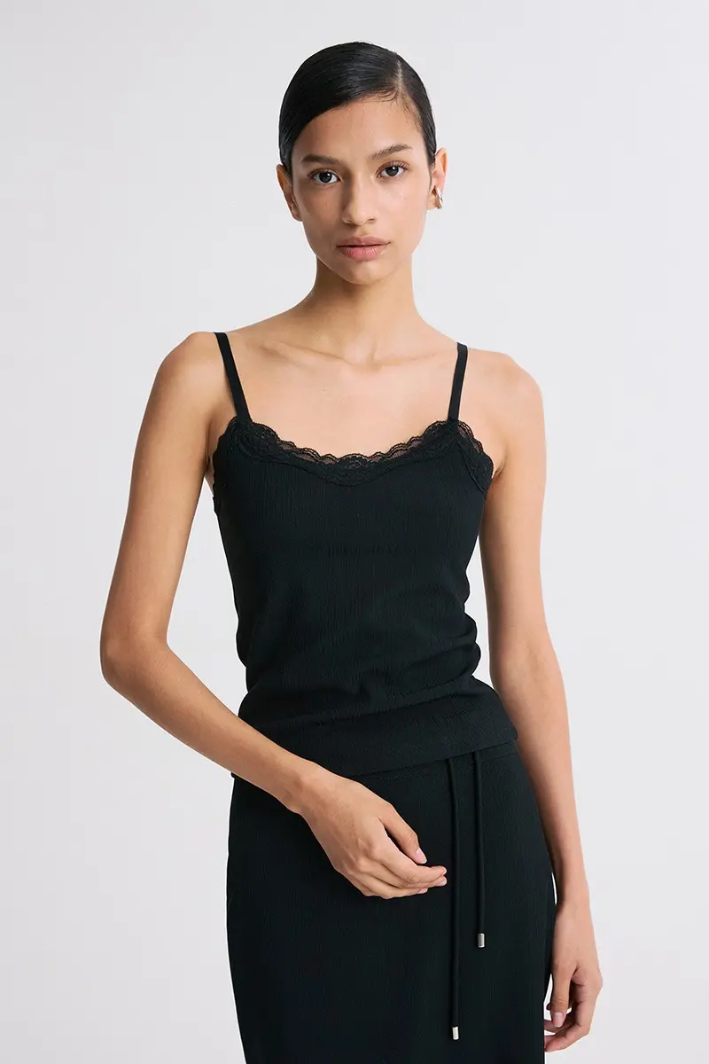 Ribbed Knit Tank Top