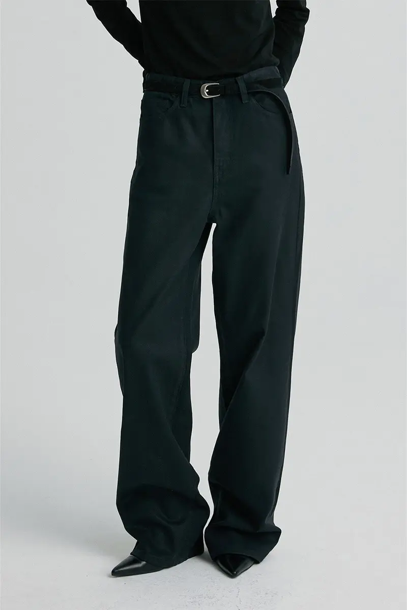 Coated Denim Jeans
