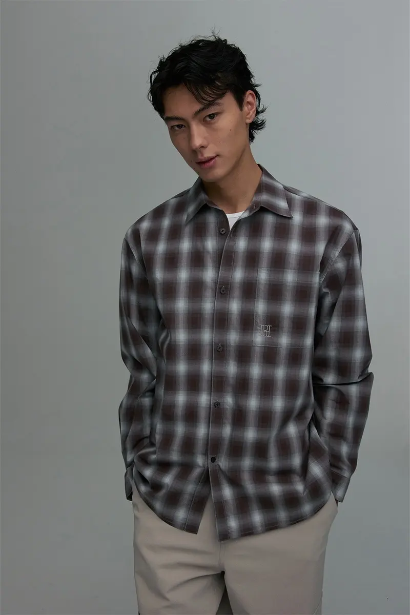 Button-Up Check Shirt