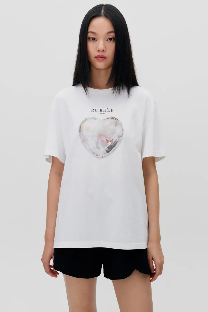 Logo Heart T Shirt