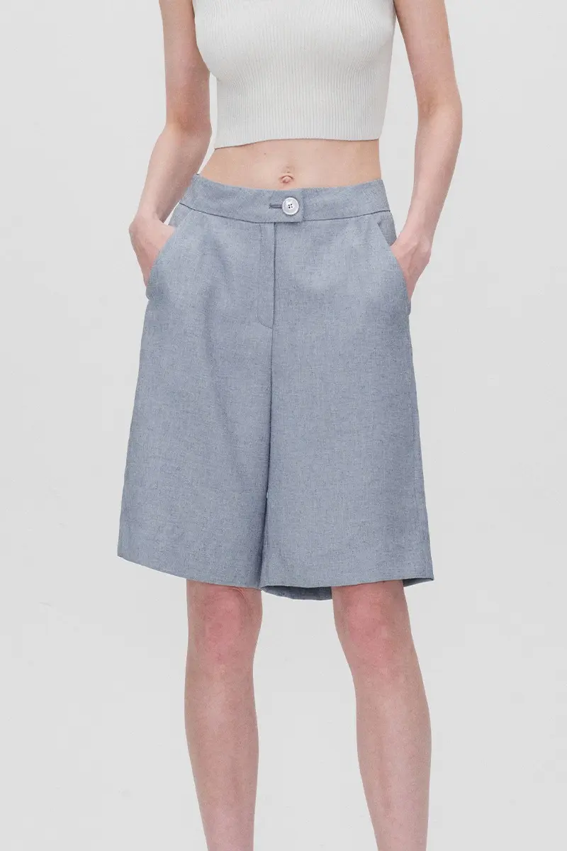 2color Co Ords Midi Shorts