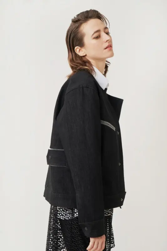 Black Construct Jacket