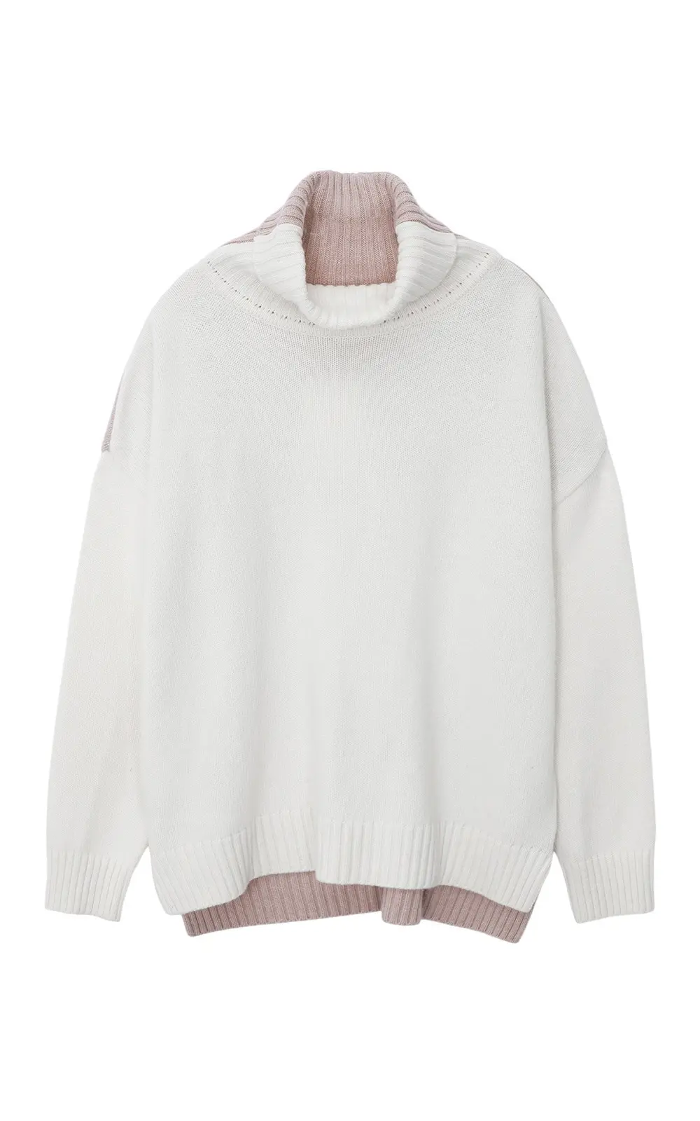 Morgan Knit Top (Pink Beige)