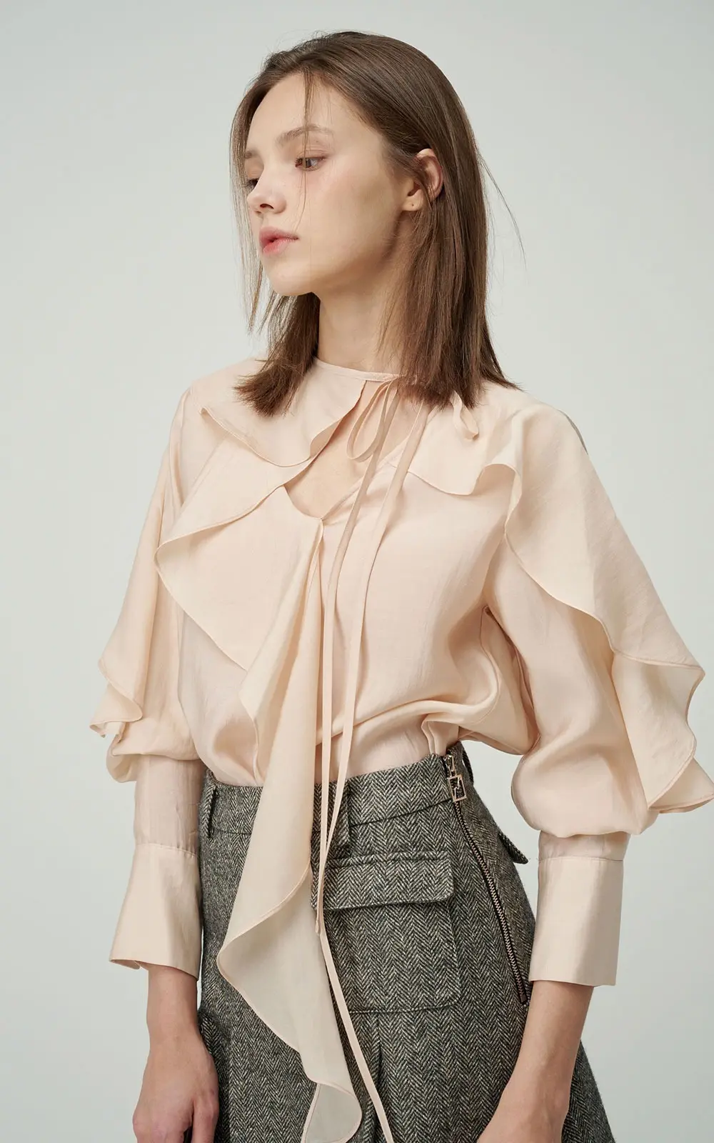 Sera Blouse (Peach)