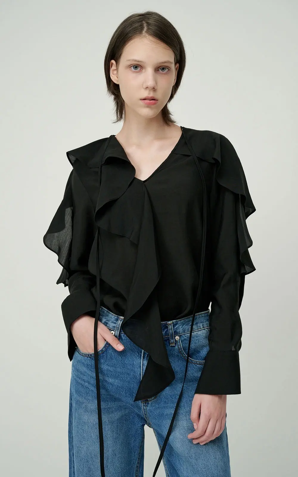 Sera Blouse (Black)
