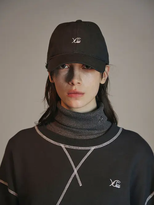 Embroidered Cap (Black)