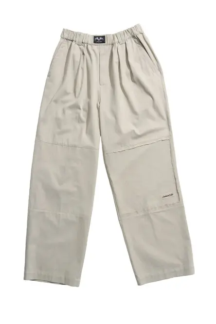 Metal logo Long pants (Light Grey)