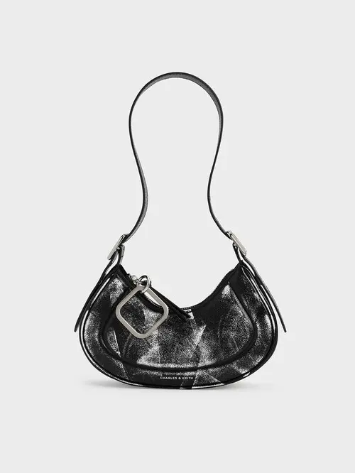 SEOKWOON YOON X CHARLES & KEITH Limited edition Petra Curved Shoulder Bag