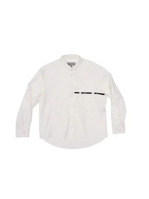 Cotton Tapped Shirt (Off-White)