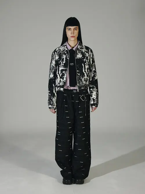 SW Signature Logo Tapped Pants (Black)