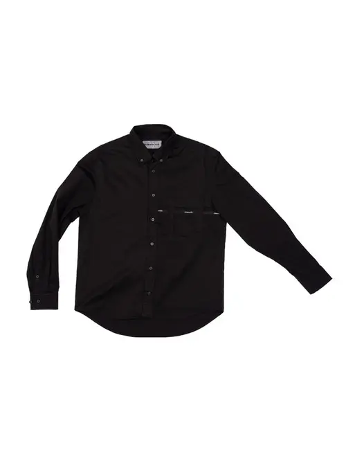 Cotton Tapped Shirt (Black)