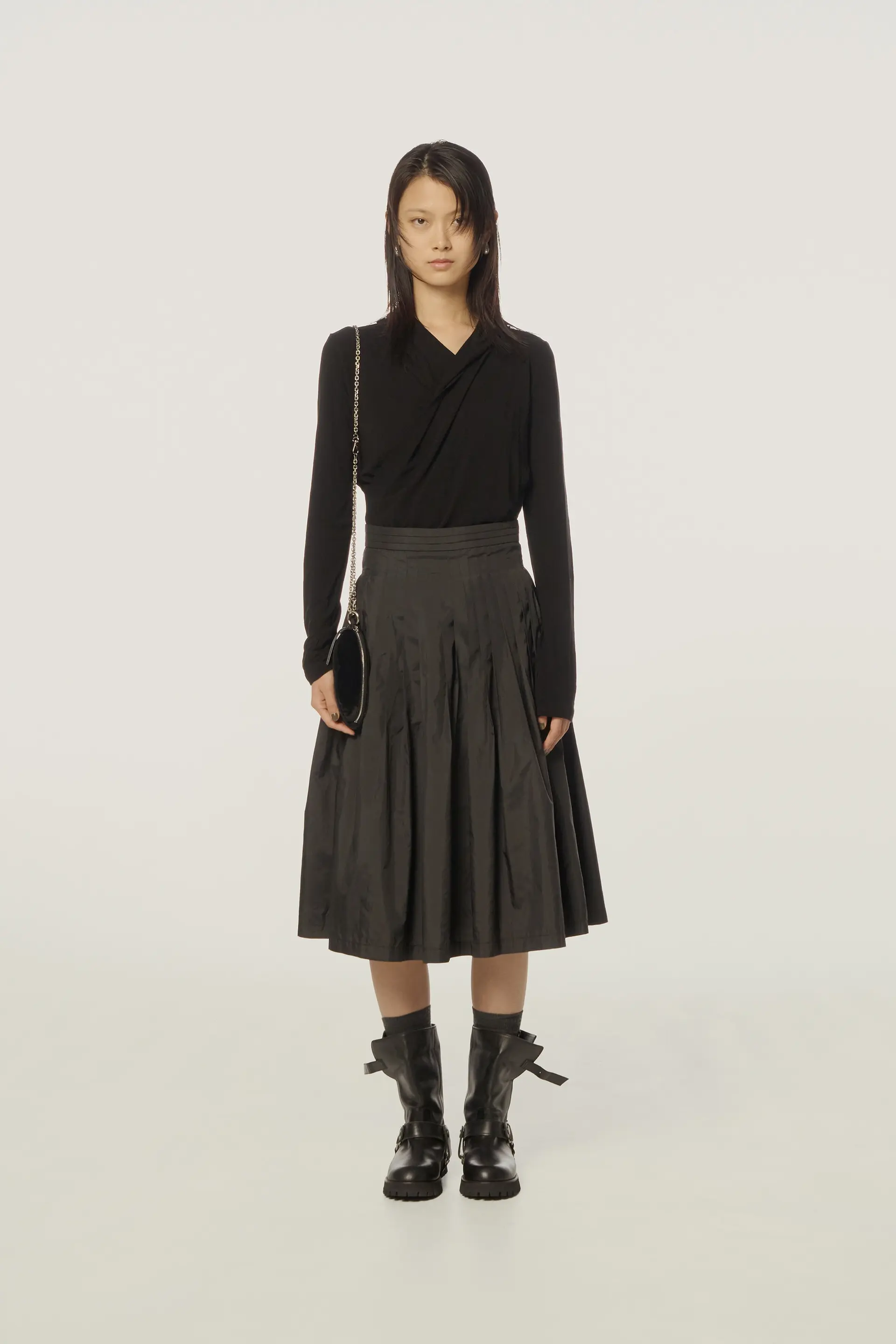 Gallery Pintuck Skirt