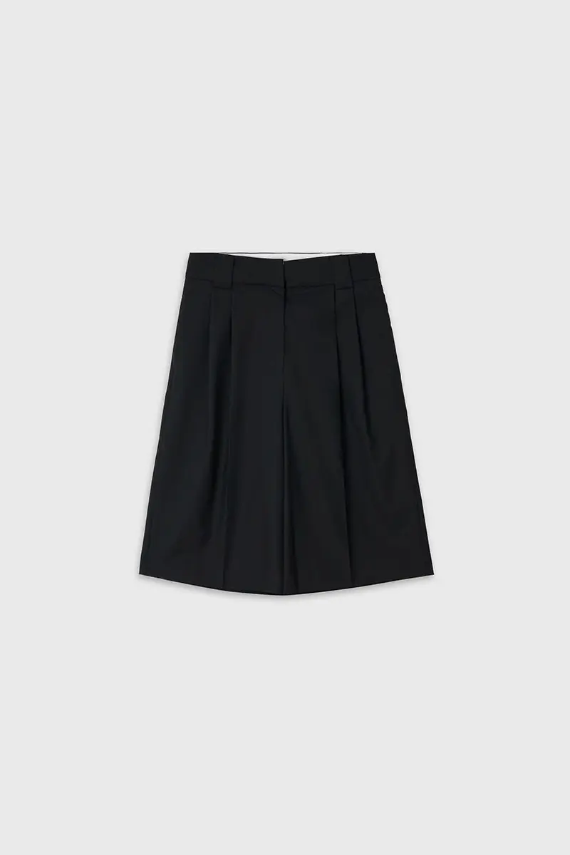 Summer Wool Shorts (Black)