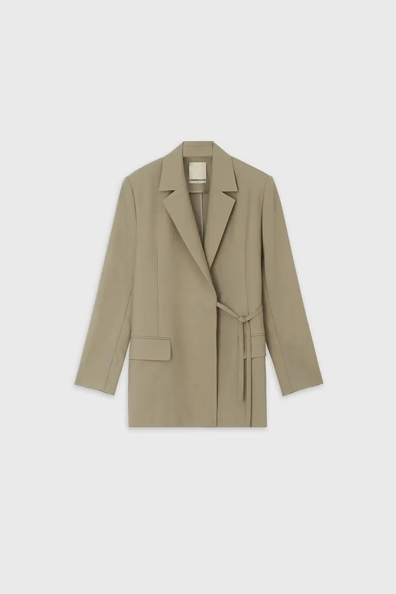 Tied Jacket (Khaki)