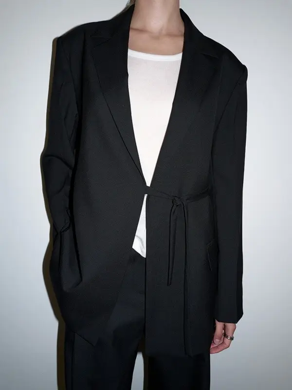 Tied Jacket (Black)