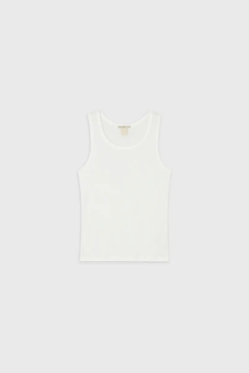 Sleeveless Top (White)