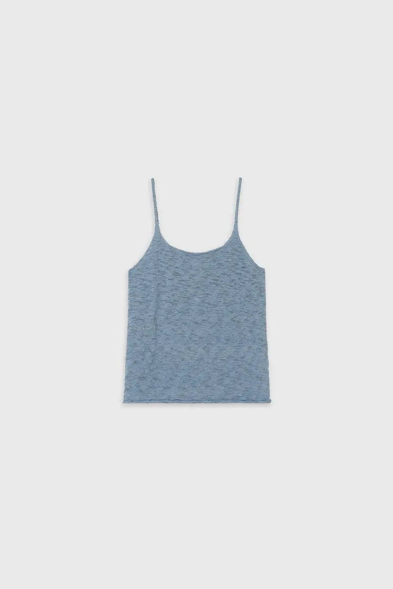 Natural Slip Top (Blue)