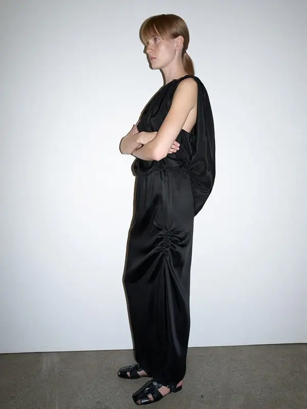 Cape Blouse (Black)