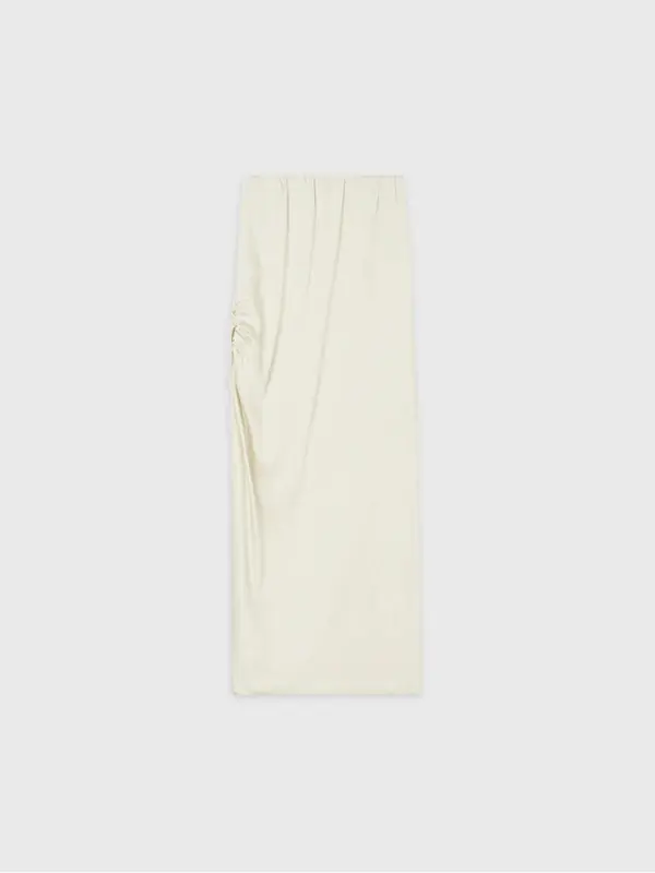 Drape Skirt (Cream)