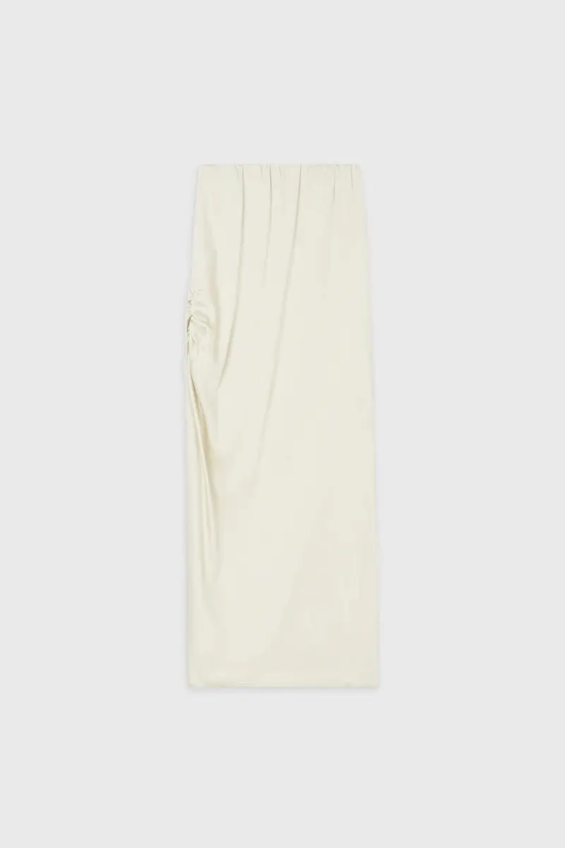 Drape Skirt (Cream)