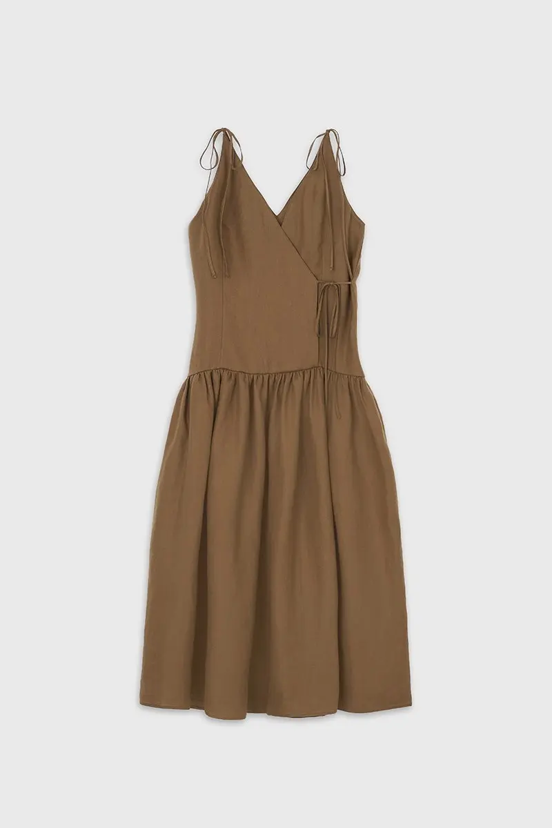 Contour Dress (Brown)