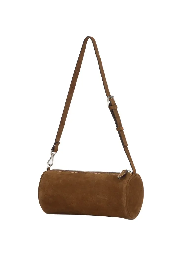 Thyroll Bag S (Suede Camel)