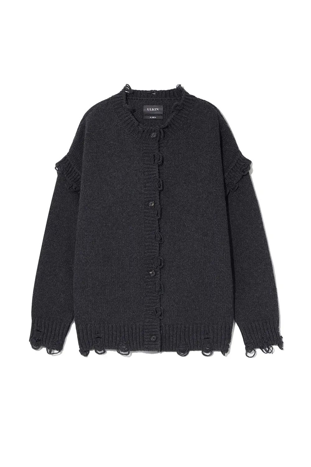 [Runway] Oversized Cardigan (Charcoal)