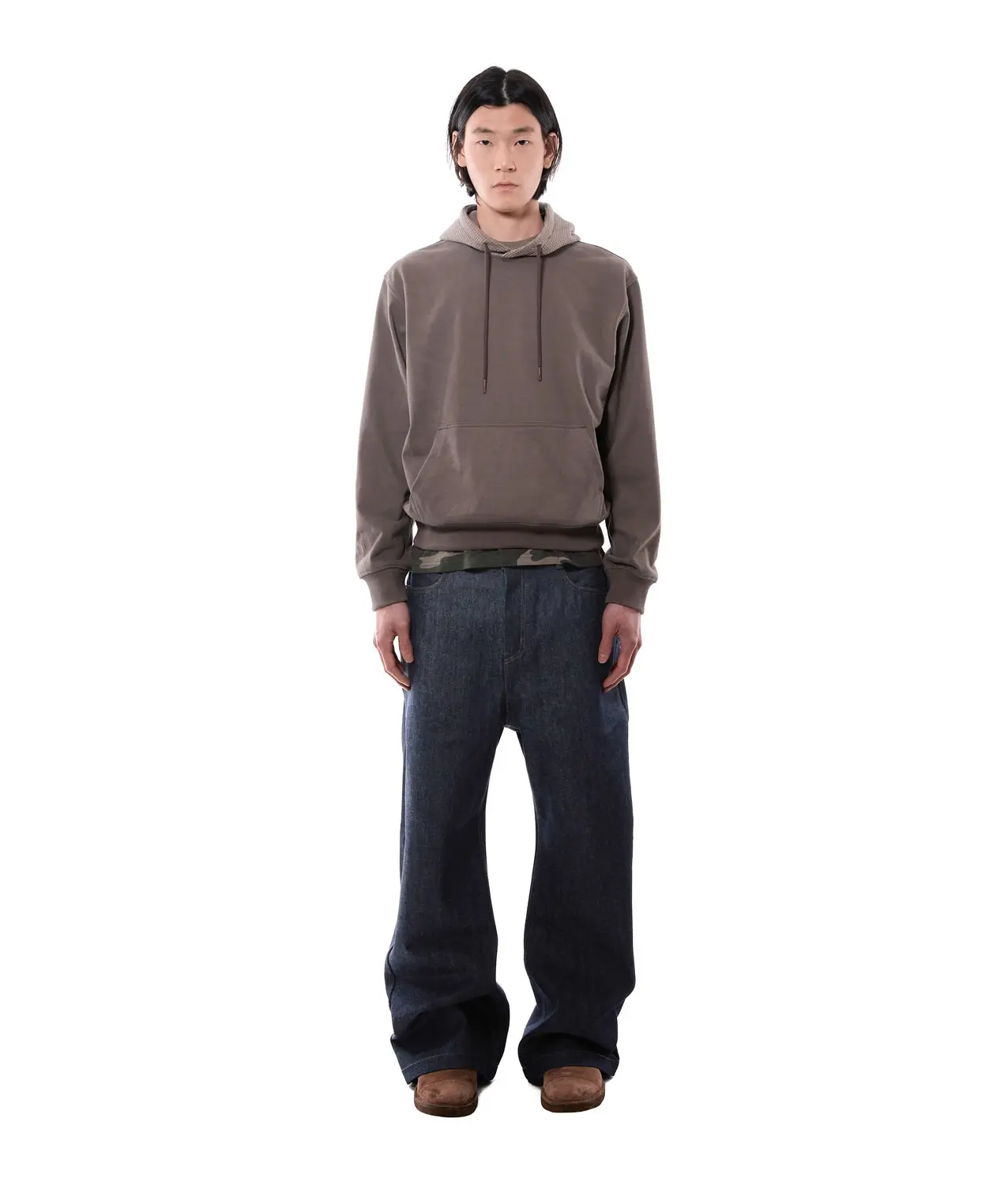 XLIM 01 Hoodie — Taupe Brown