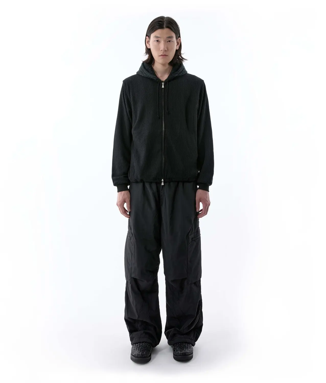 EP.10 01 Hoodie Zip-Up — Black