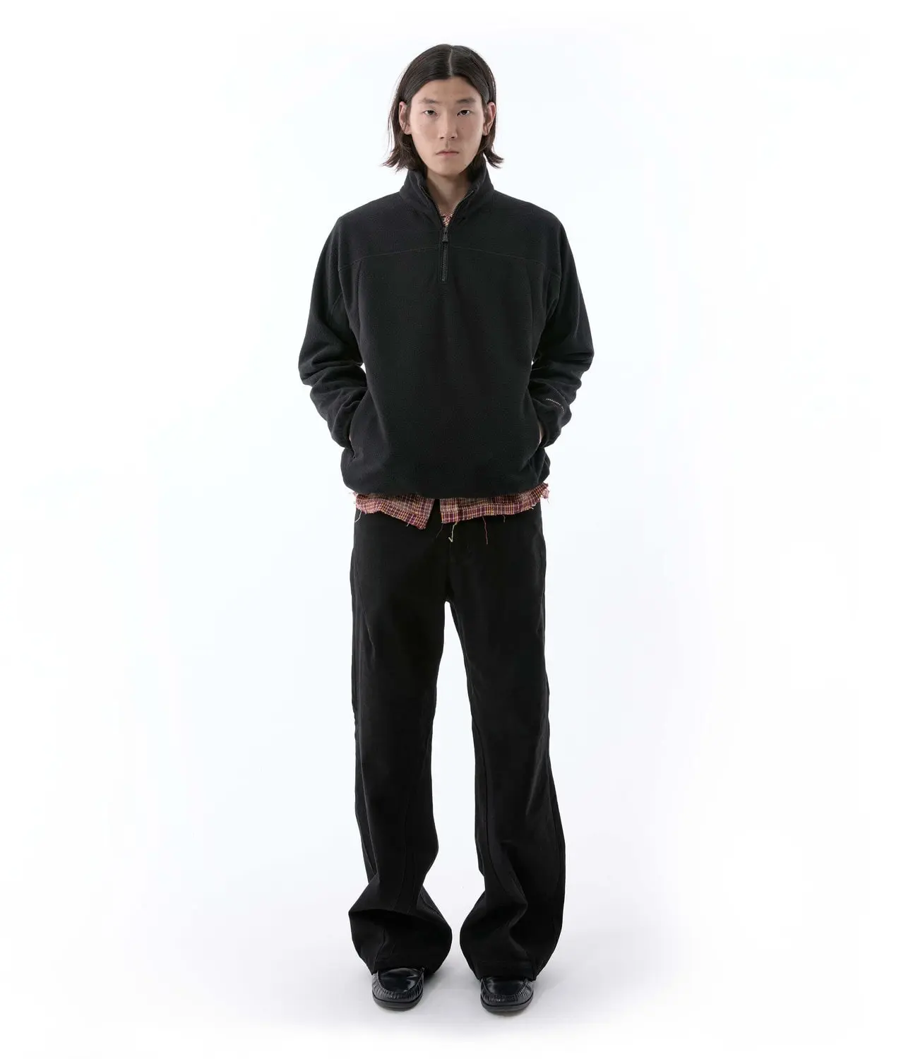 EP.10 01 Half-Zip Up — Black