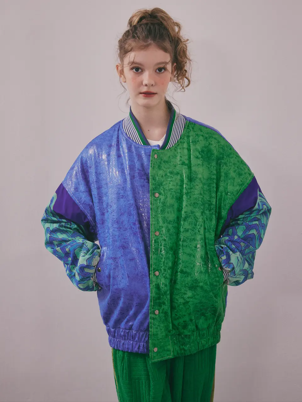 Five Peaks Padded Varsity Jacket