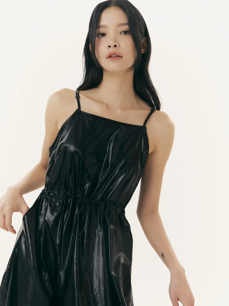 Slip Balloon Dress (Enamel)