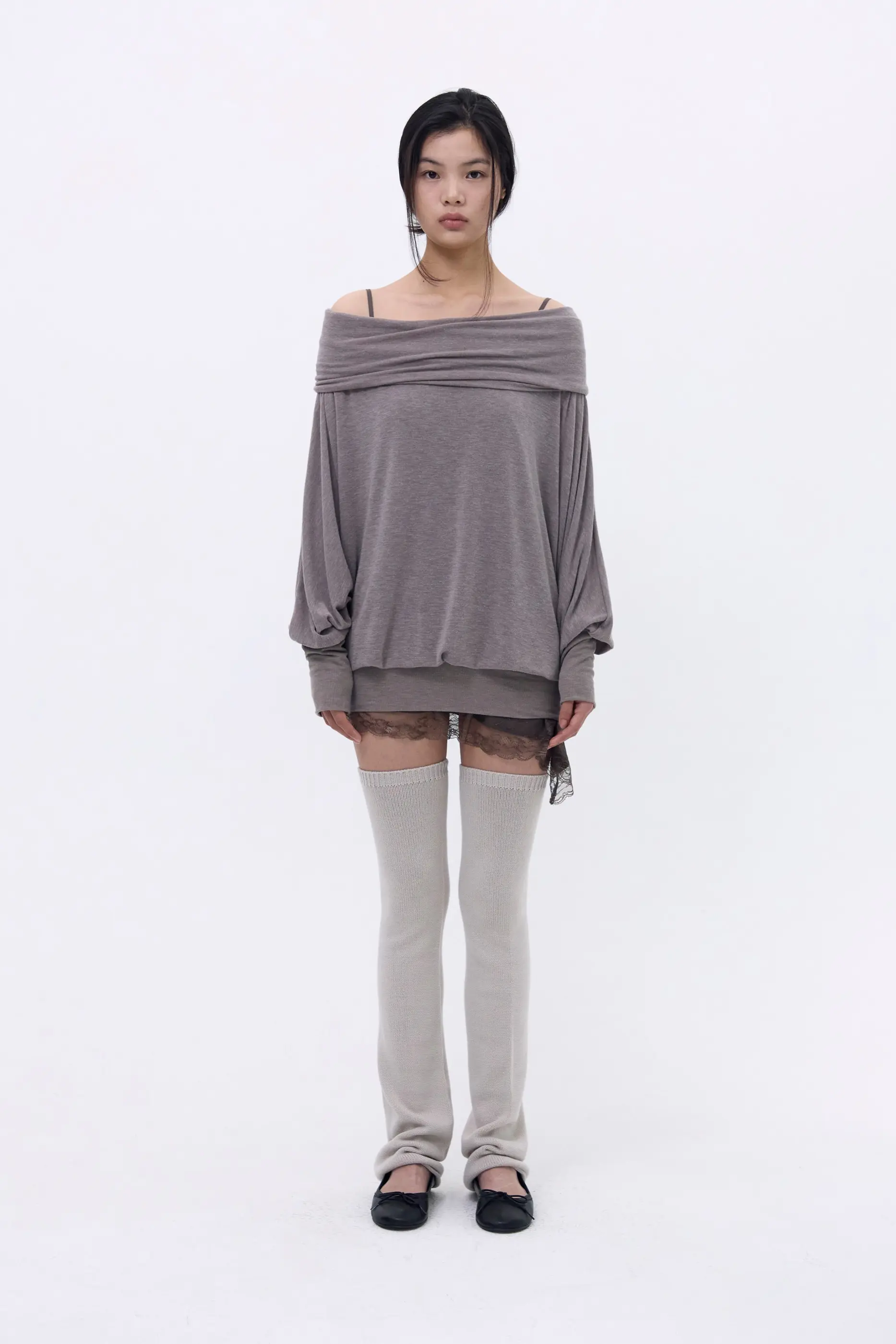 Loose Wing Top (Brown)